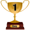Number 1 Award for Easy Level