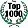 Top 1000 Award for Easy Level