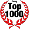 Top 1000 Award for Crazy Level