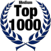 Top 1000 Award for Medium Level