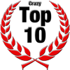 Top 10 Award for Crazy Level